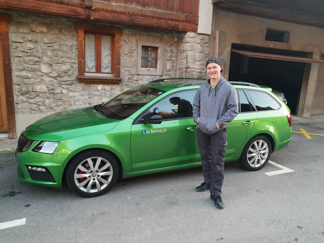 Benjamin, permis obtenu en 2020
