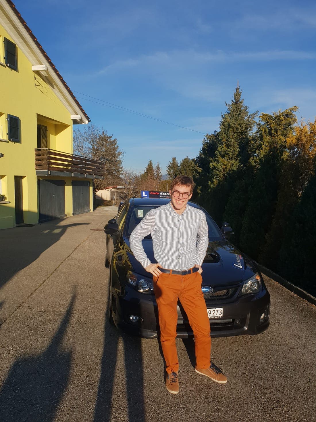 Dimitri, permis obtenu en 2020