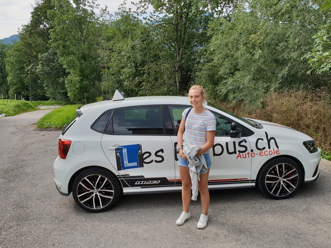 Lisa, permis obtenu en 2019