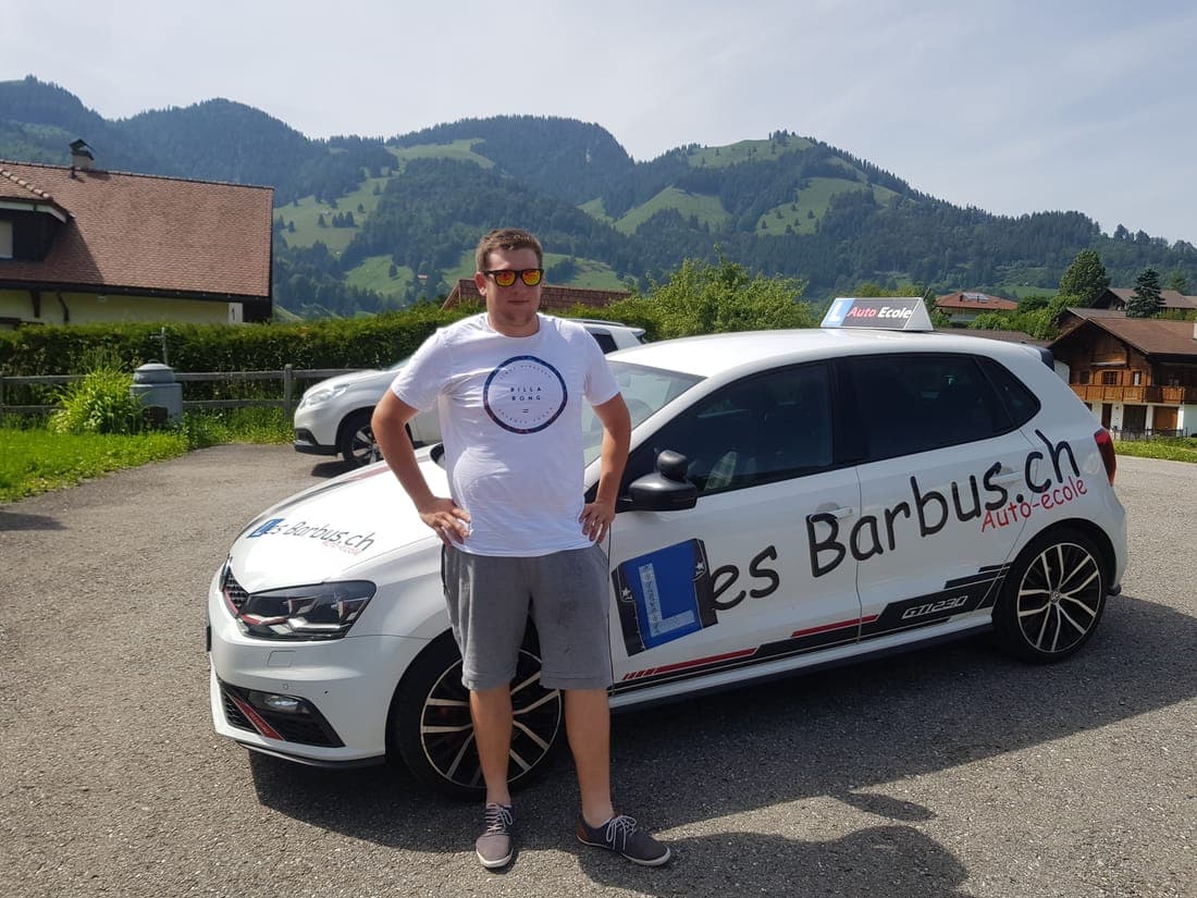 Lucas, permis obtenu en 2019