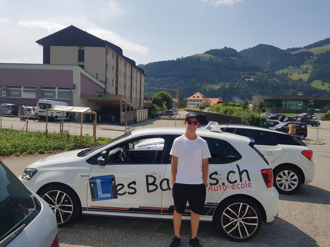 Theo, permis obtenu en 2019