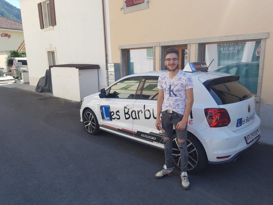 Tony, permis obtenu en 2019