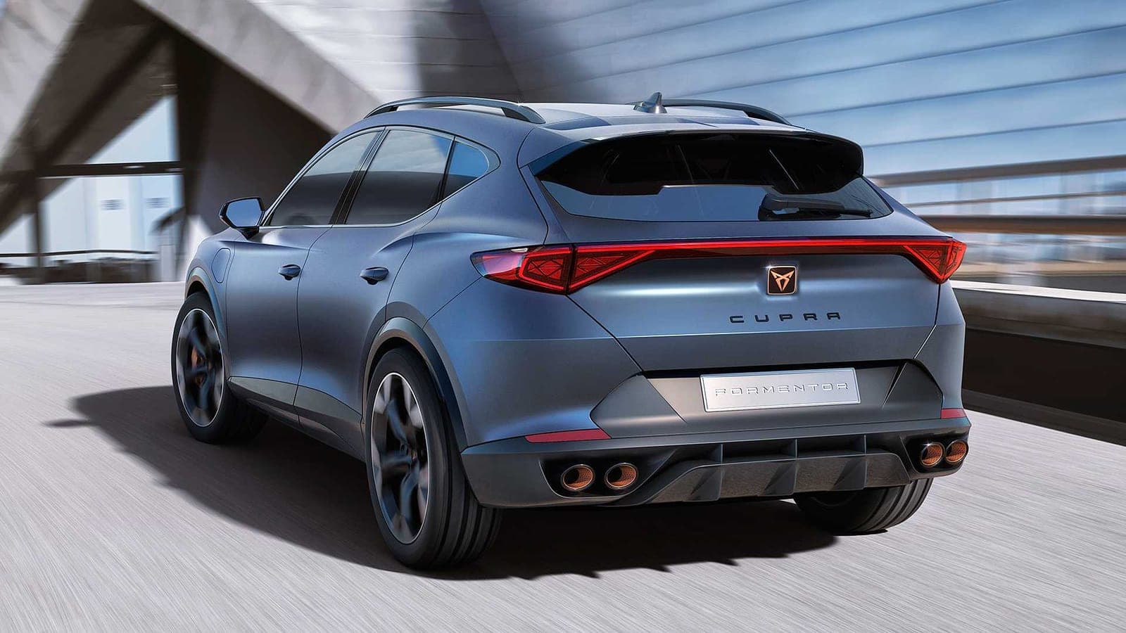 La Cupra Formentor de l'auto-école Les Barbus